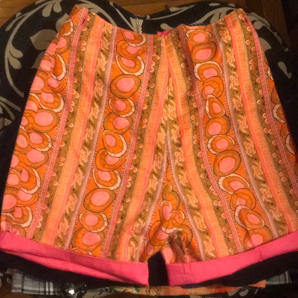 Vintage African Print shorts